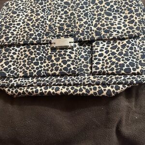 Leopard Print Clutch